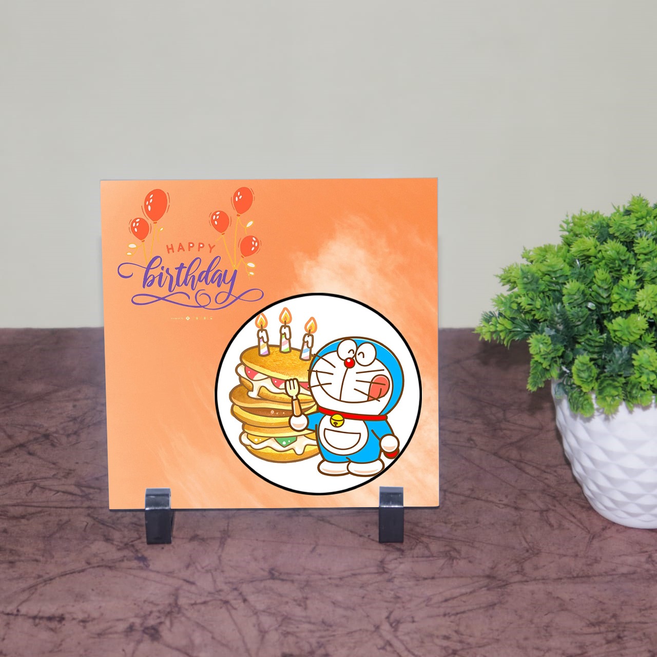 Happy Birthday Personalized Tile